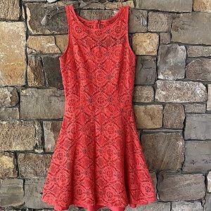 🌷3 for $12 love…ady Lace Fit and Flare Dress